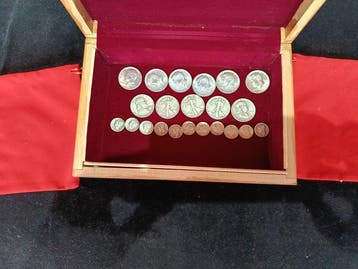 Verenigde Staten. Set - Caja 22 Coins- Dime Mercury/ 1/2