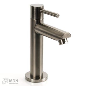 Messing toiletkraan gun metal koud water kraan voor wc fonte, Doe-het-zelf en Verbouw, Sanitair, Verzenden, Nieuw