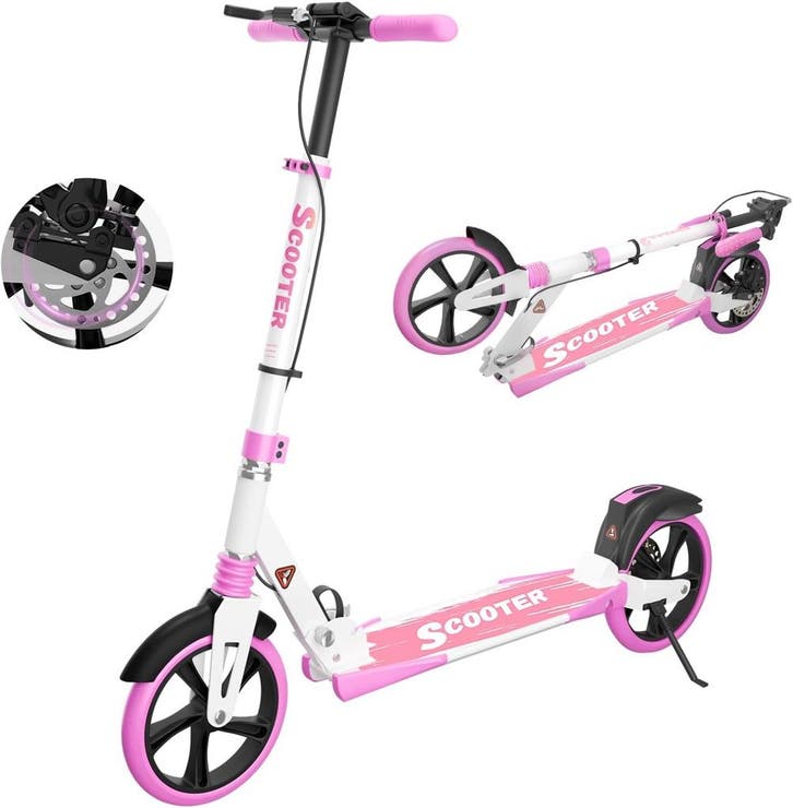 MEE GOO Step - Aluminium frame | 34% Korting, Fietsen en Brommers, Steps, Zo goed als nieuw, Gewone step, Ophalen of Verzenden
