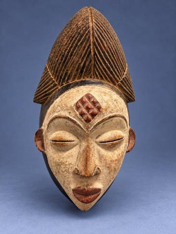 Punu-masker uit Gabon (Zonder minimumprijs)