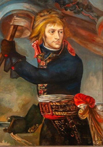 French school (XX) - Napoleon Bonaparte – Large Military, Antiek en Kunst
