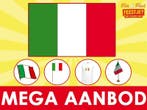 Italiaanse vlaggen - Italie vlaggen binnen 24 uur geleverd, Ophalen of Verzenden, Nieuw