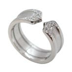 Cartier - Ring - C2 Ring - 18 karaat Witgoud -, Nieuw