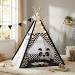 Stijlvolle Tipi Tent | Grenen Hout | Zigzag | A-kwaliteit, Ophalen of Verzenden, Nieuw, Overige typen, Aanbouwonderdeel
