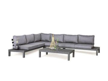 Suns breez vita platform loungeset aluminium 5-delig rechts, 6 zitplaatsen, Bank, Loungeset, Nieuw