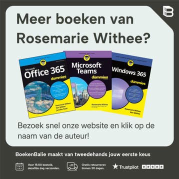 SharePoint For Dummies 9781119842989 Rosemarie Withee, Verzenden, Gelezen, Rosemarie Withee