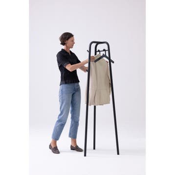 Cascando Pully Coat staande kapstok - zwart, Verzenden, Nieuw