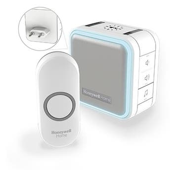 Honeywell draadloze plug-in deurbel met nachtlampje en, Doe-het-zelf en Verbouw, Verzenden, Nieuw, Overige typen