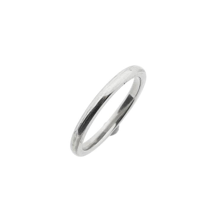 Witgouden aanschuifring; Diamonde, Sieraden, Tassen en Uiterlijk, Ringen, Dame, Goud, Kleiner dan 17, Gebruikt, Goud, Ophalen of Verzenden