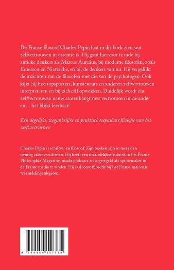 Zelfvertrouwen / Noordboek filosofie 9789056157739, Boeken, Verzenden, Gelezen, Charles Pépin