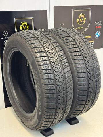 2 stuks 225/65R17 Michelin Pilot Alpin 5 SUV winterbanden, Gebruikt, 17 inch, Winterbanden, Band(en)