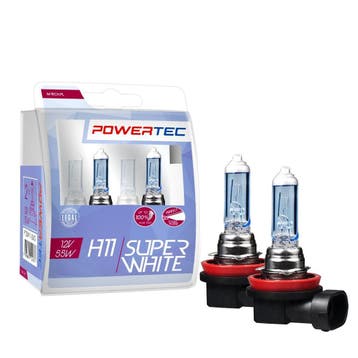 Powertec H11 12V - SuperWhite - Set, Verzenden, Nieuw, Maserati
