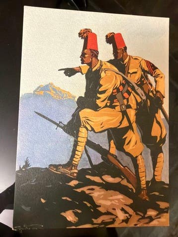 Eritrea, Ethiopië, Italië - Afrika - Koloniale militaire, Gelopen