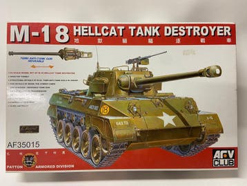 M-18 Hellcat Tank Destroyer, Hobby en Vrije tijd, Modelbouw | Auto's en Voertuigen, Verzenden, Nieuw