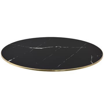 Sintered Stone tafelblad rond 60 en 70 cm met sierring, Ophalen of Verzenden, Nieuw in verpakking, Meubilair
