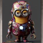 Lego Merchandise - Minion IRON MAN versione LEGO | Tela XXL, Nieuw