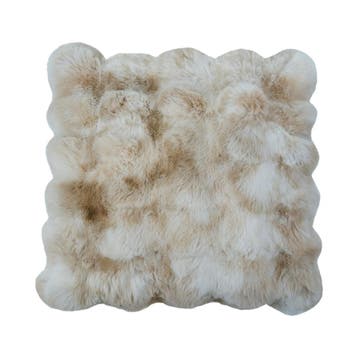 kussen teddy bubble beige 45x45cm, Verzenden, Nieuw