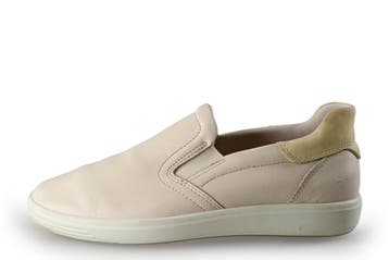 Ecco Instappers in maat 38 Beige, Kleding | Dames, Ecco, Verzenden, Gedragen, Instappers