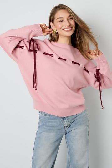 De Kleurcontrast Trui – Fijn Gebreide Viscose Damestrui, Kleding | Dames, Truien en Vesten, Verzenden, Nieuw