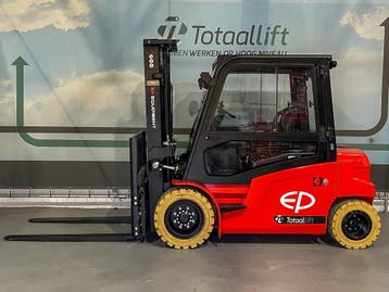 Heftruck elektrisch | 5.000 kg | EP CPD50L1 | Met cabine, Zakelijke goederen, Machines en Bouw | Heftrucks en Intern transport