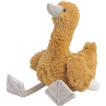 Happy Horse Eend Twine knuffel - okergeel - 22 cm - pluche, Verzenden, Nieuw