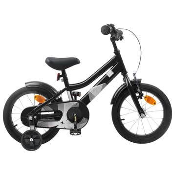 vidaXL Kinderfiets 12 Inch voor 2-4 jaar oud Zwart, Verzenden, Nieuw