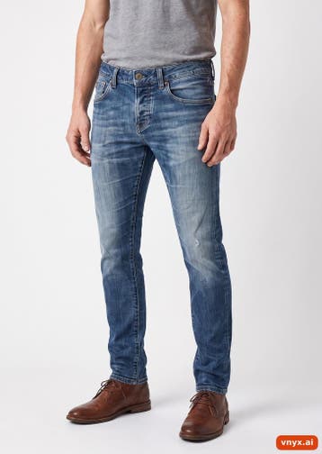 Scotch & Soda Jeans Heren maat WW32 / L34 Blauw Vintage, Ophalen of Verzenden, Nieuw