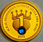 Cookeilanden. 1 Dollar 2013 Swedish Princess Estelle 1st