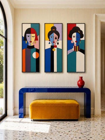 Marcel Mendez - Fragmented Face #107, 108, 109 -XL- ( No