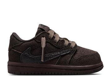 Nike Jordan 1 Retro Low OG SP Travis Velvet Brown (TD), Bruin, Verzenden, Nieuw, Sneakers of Gympen