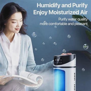 Draagbare Mini Air Cooler met USB - Multifunctionele Desktop, Verzenden, Nieuw