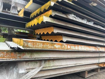 Sandwichpanelen Golfprofiel – Gratis afhalen, Gebruikt, Hardschuim (Pir), 15 m² of meer, Ophalen