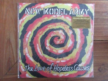 New Model Army - The Love Of Hopeless Causes - Flaming vinyl, Nieuw in verpakking