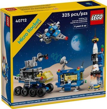 Lego Set - 40712 - Classic Space - Micro Rocket, Nieuw