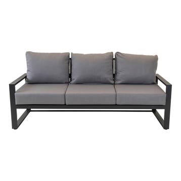 Tormenta 3 zits-loungebank - zwart, Ophalen of Verzenden, Nieuw