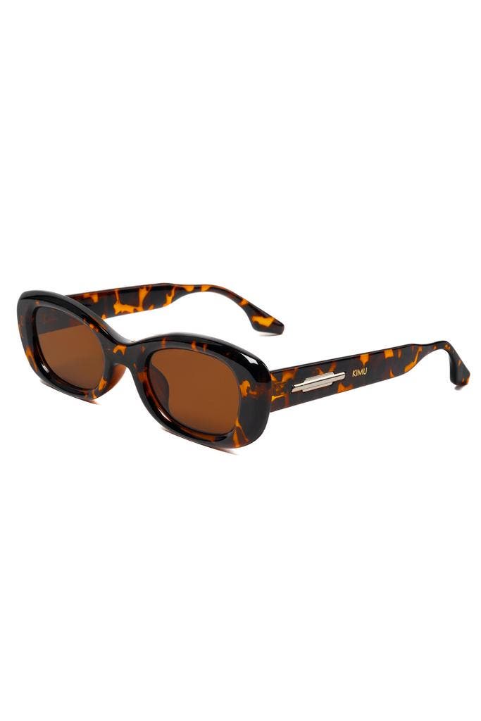 KIMU® Zonnebril Y2K Rond Cat Eye Tortoise Bruin Montuur Brui, Sieraden, Tassen en Uiterlijk, Zonnebrillen en Brillen | Dames, Bruin