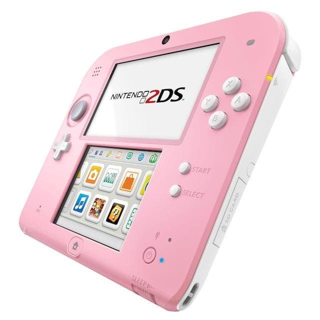 Nintendo 2DS Wit/Roze (Nette Staat) (3DS Spelcomputers), Spelcomputers en Games, Spelcomputers | Nintendo 2DS en 3DS, Zo goed als nieuw