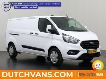 Ford Transit Custom 2.0TDCI Bestelbus 2022 L2 H1 Diesel, Auto's, Euro 6, Wit, Nieuw, Ford