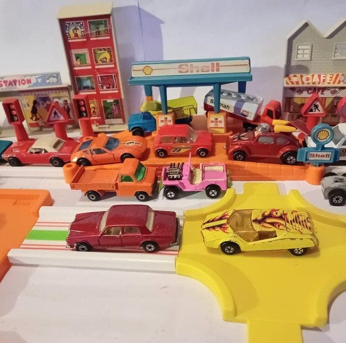 Matchbox 1:64 - Modelauto (18) - 1978 Matchbox Shell service, Hobby en Vrije tijd, Modelauto's | 1:5 tot 1:12