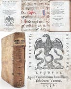 Justinianus - [2 Titel] Institutionum sive elementorum /