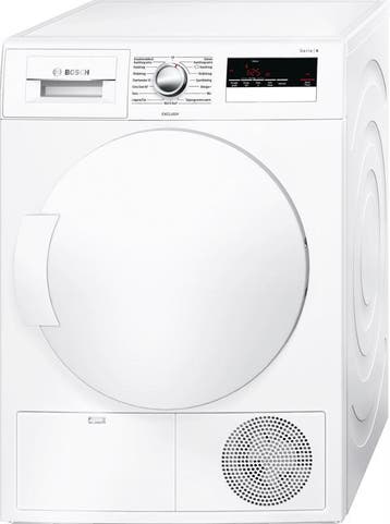Bosch Wtn85383 - Condensdroger - 8 kg - 66 dB -, Ophalen of Verzenden, Zo goed als nieuw, Voorlader, 85 tot 90 cm