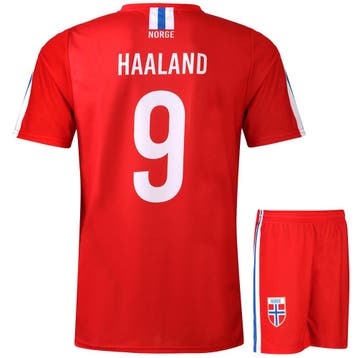 Kingdo Haaland Noorwegen Voetbaltenue - Kind en Volwassenen, Verzenden, Nieuw