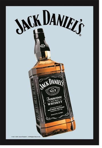 Jack Daniels fles spiegel, Ophalen of Verzenden, Nieuw