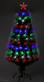 2dekans | Decoratieve glasvezel kerstboom 60x33 cm –, Diversen, Ophalen of Verzenden, Zo goed als nieuw
