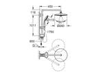 GROHE Vitalio Joy 260 Regendouche - Ø 26 cm - Zonder, Verzenden, Zo goed als nieuw