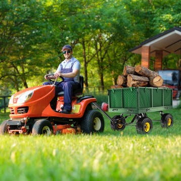 Bolderwagen Transportkar XXL max. 550kg - groen, Verzenden, Nieuw