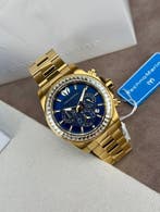 TechnoMarine - Manta Chronograph Crystal Gold/Blue, Nieuw