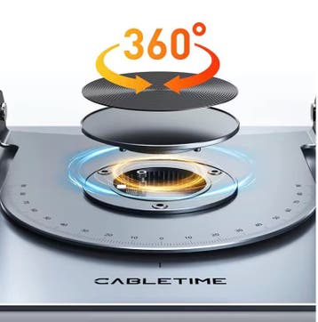 Verstelbare Laptop Standaard 360° Aluminium Draaibaar, Verzenden, Nieuw