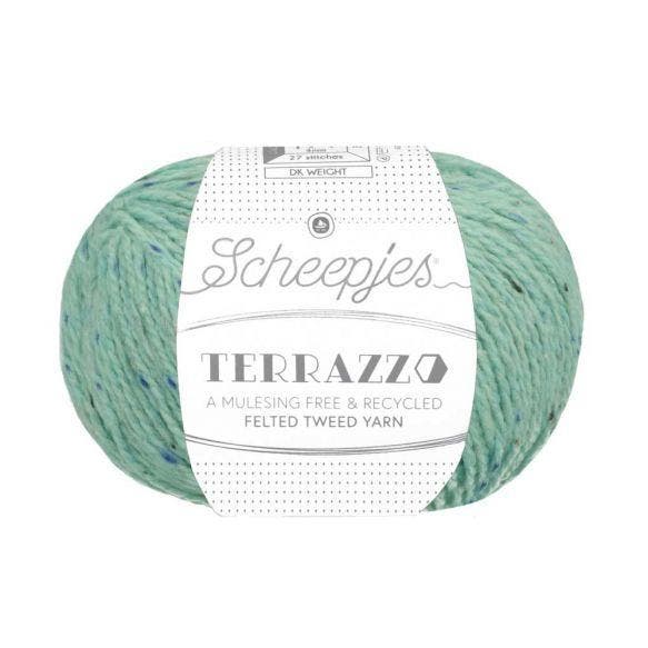 Scheepjes Terrazzo 50 gr - 755 Ciano, Hobby en Vrije tijd, Breien en Haken, Nieuw, Verzenden