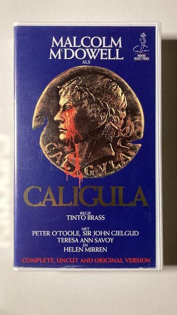 CALIGULA (VHS), Cd's en Dvd's, Verzenden, Gebruikt